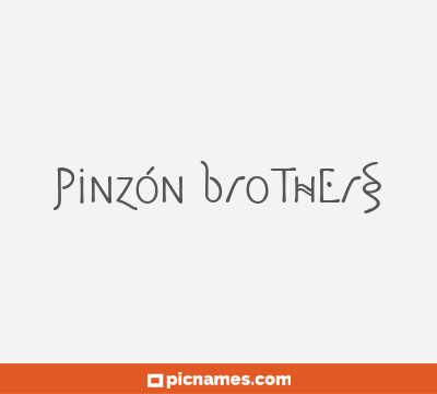 Pinzón brothers